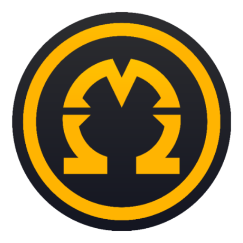 Logo de Omega, application mobile pour miner de la cryptomonnaie gratuitement